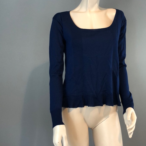 NWT Prada Blue  Sweater Sz 38/US 2 - Picture 3 of 16